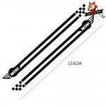 Car Door Side Skirt Body Waist Strip Decal Sticker Countryman Accessories For MINI Cooper One S JCW R50 R55 R56 R57 F54 F55 F60